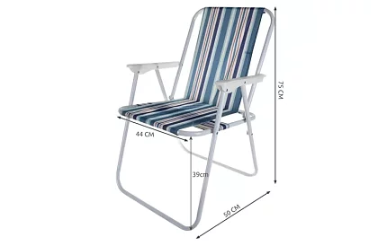 Kerti összecsukható szék – Bergamo kék