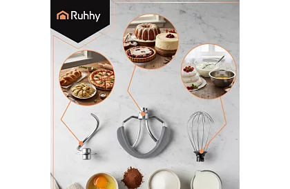 Konyhai robotgép 1000 W kiegészítőkkel és 4,5 l-es tálcával