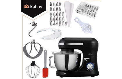 Konyhai robotgép 1000 W kiegészítőkkel és 4,5 l-es tálcával