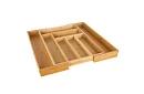 Bambusz fiókos szervező – evőeszköztartó