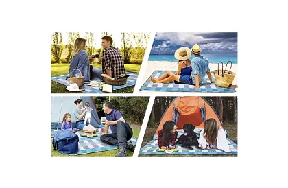 Nagy piknik takaró 2 × 2 méter