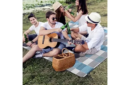 Nagy piknik takaró 2 × 2 méter