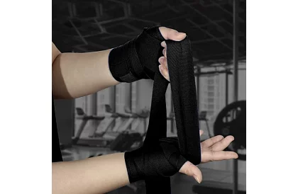 Profi bokszkesztyű 2 × 4 m – fekete