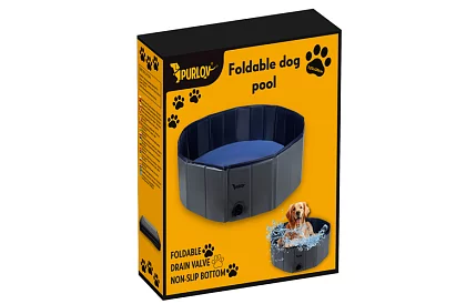 Összecsukható kutyamedence – 120 × 30 cm