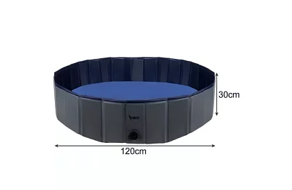 Összecsukható kutyamedence – 120 × 30 cm