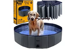 Összecsukható kutyamedence – 120 × 30 cm