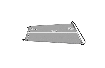 Vízálló árnyékoló napernyő babakocsira – szürke