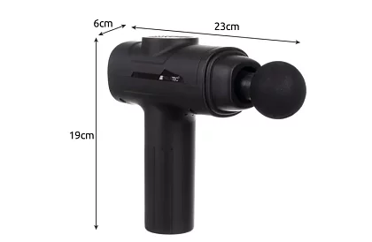 Masszázspisztoly az izmok ellazításához + 8 kiegészítő