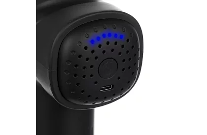 Masszázspisztoly az izmok ellazításához + 8 kiegészítő