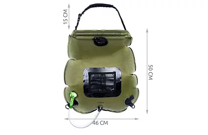 Kemping kültéri zuhany 20 liter