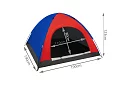 Turista sátor 4 fő részére – 190 x 190 x 123 cm