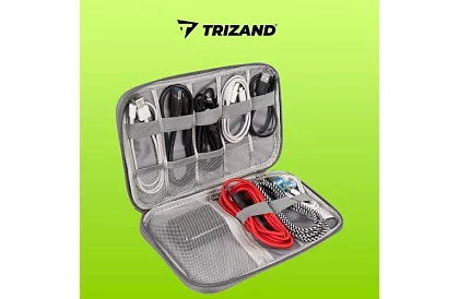 Utazási tok – kábelek és töltők szervezője