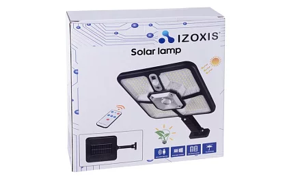 LED Napelemes lámpa távirányítóval