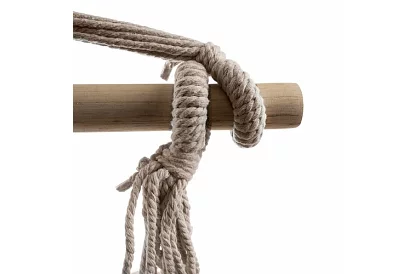 Függő hintaágy + 2 párna - bézs