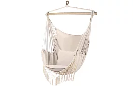 Függő hintaágy + 2 párna - bézs