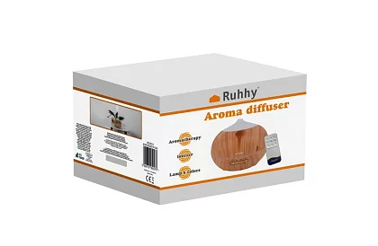 Aroma diffúzor ionizátorral és LED lámpával - 4 az 1-ben