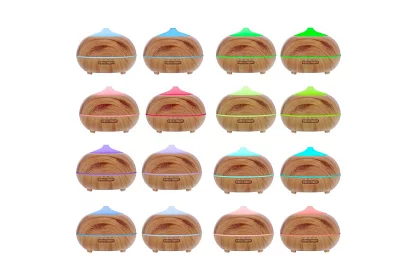 Aroma diffúzor ionizátorral és LED lámpával - 4 az 1-ben