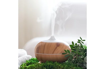 Aroma diffúzor ionizátorral és LED lámpával - 4 az 1-ben