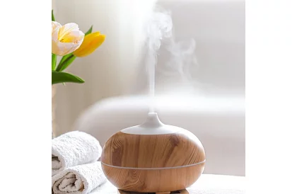 Aroma diffúzor ionizátorral és LED lámpával - 4 az 1-ben