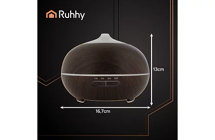 Aroma diffúzor 4 az 1 ionizátorral és LED lámpával
