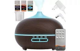 Aroma diffúzor 4 az 1 ionizátorral és LED lámpával