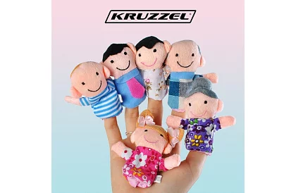 Bábfigurák - 6 karakterből álló készlet