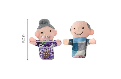 Bábfigurák - 6 karakterből álló készlet