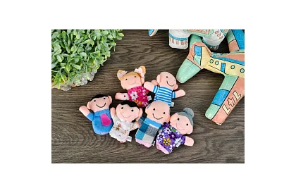 Bábfigurák - 6 karakterből álló készlet