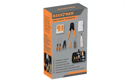 Kábeltesztelő és krimpelő készlet – minden az ethernet hálózatának telepítéséhez
