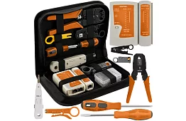 Kábeltesztelő és krimpelő készlet – minden az ethernet hálózatának telepítéséhez