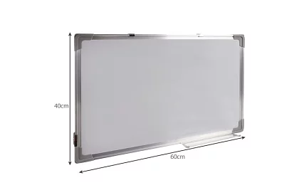 Mágneses tábla 40 x 60 cm + tartozékok