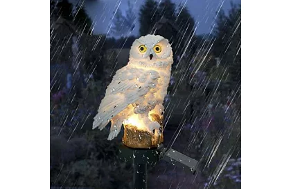 Napfény kert lámpa – bagoly