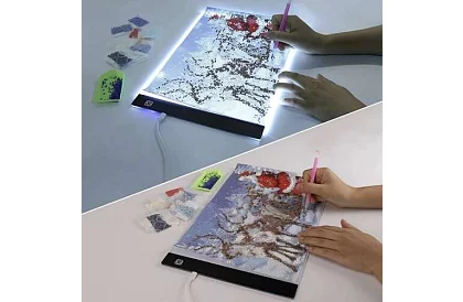 Világító LED tábla A4-es rajzoláshoz