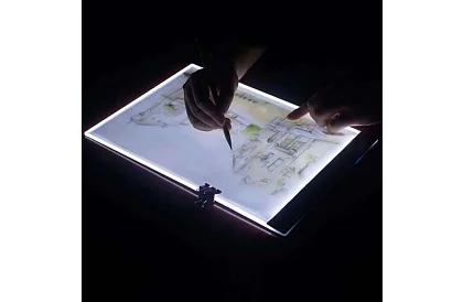 Világító LED tábla A4-es rajzoláshoz