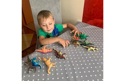 Állatgyűjtemény 12 dinoszaurusz