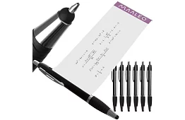 Szett 6 toll listával - 3 x kék + 3 x fekete